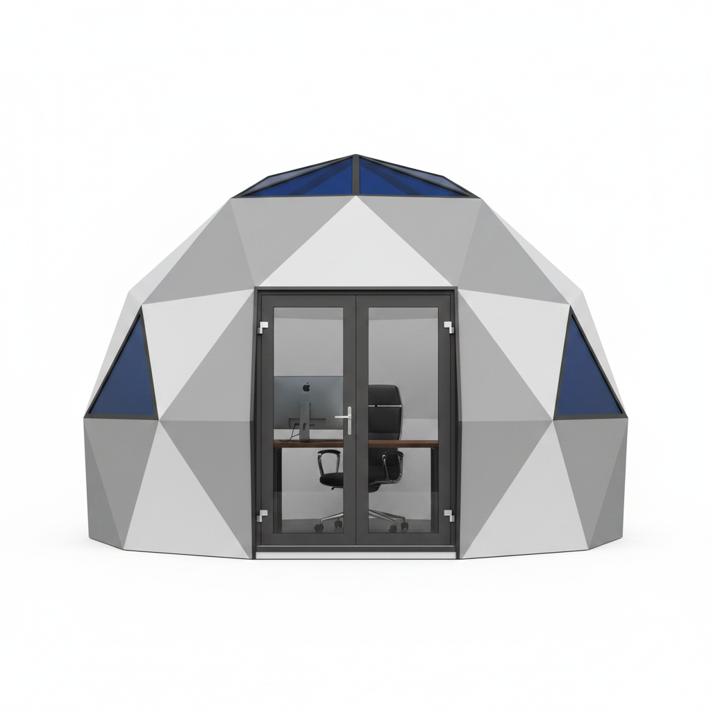 Zomes Pod — 120 sq ft Outdoor Office Pod