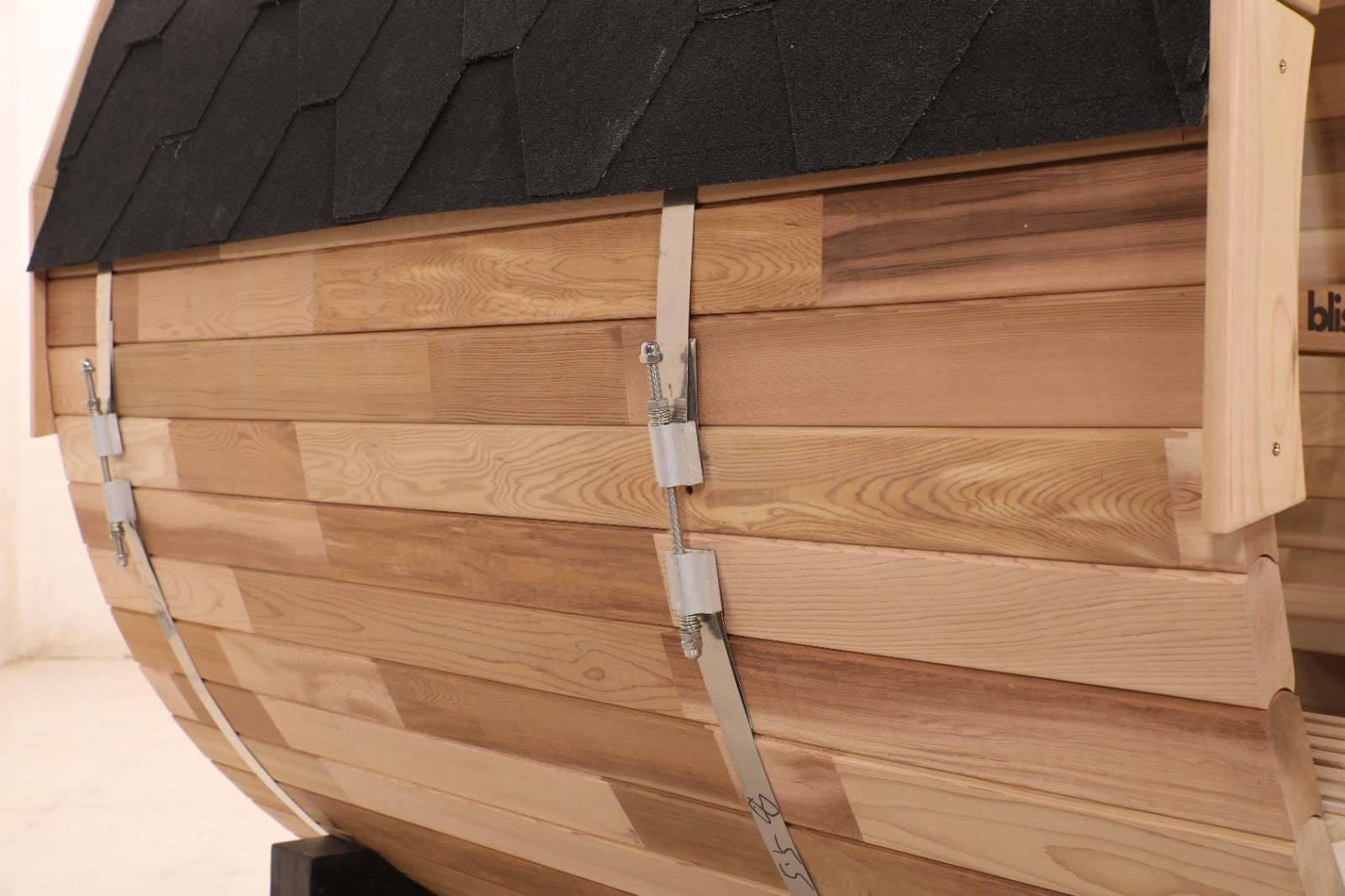 Blisspod Prague — Canadian Red Cedar Outdoor Barrel Sauna