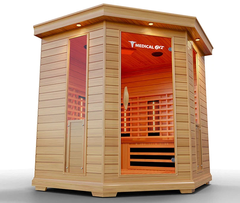 Modern Reform Medical 6 Plus — 6-Person Full-Spectrum Infrared Sauna