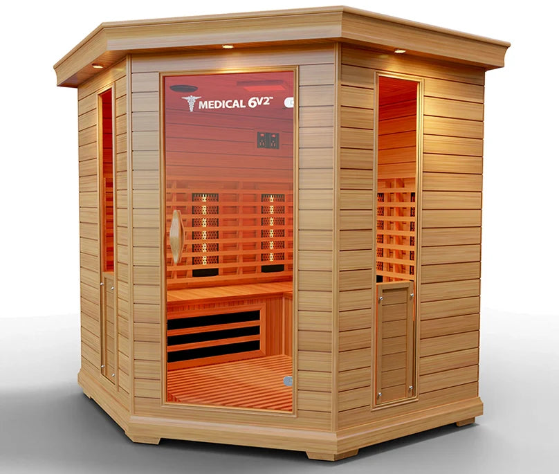 Modern Reform Medical 6 Plus — 6-Person Full-Spectrum Infrared Sauna