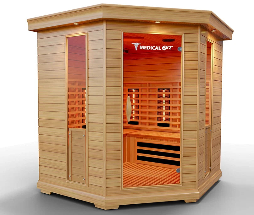 Modern Reform Medical 6 Plus — 6-Person Full-Spectrum Infrared Sauna