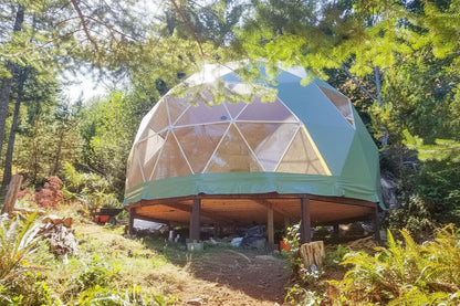 4-Season DELUXE Glamping Package Dome - 20'/6m - Phoenix Domes