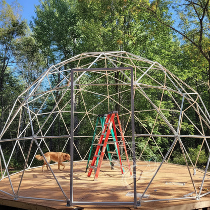 4-Season DELUXE Glamping Package Dome - 20'/6m - Phoenix Domes