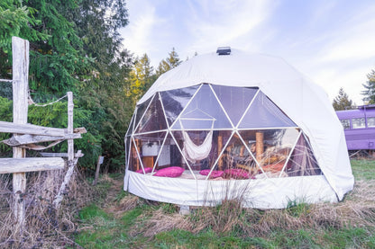 4-Season DELUXE Glamping Package Dome - 20'/6m - Phoenix Domes