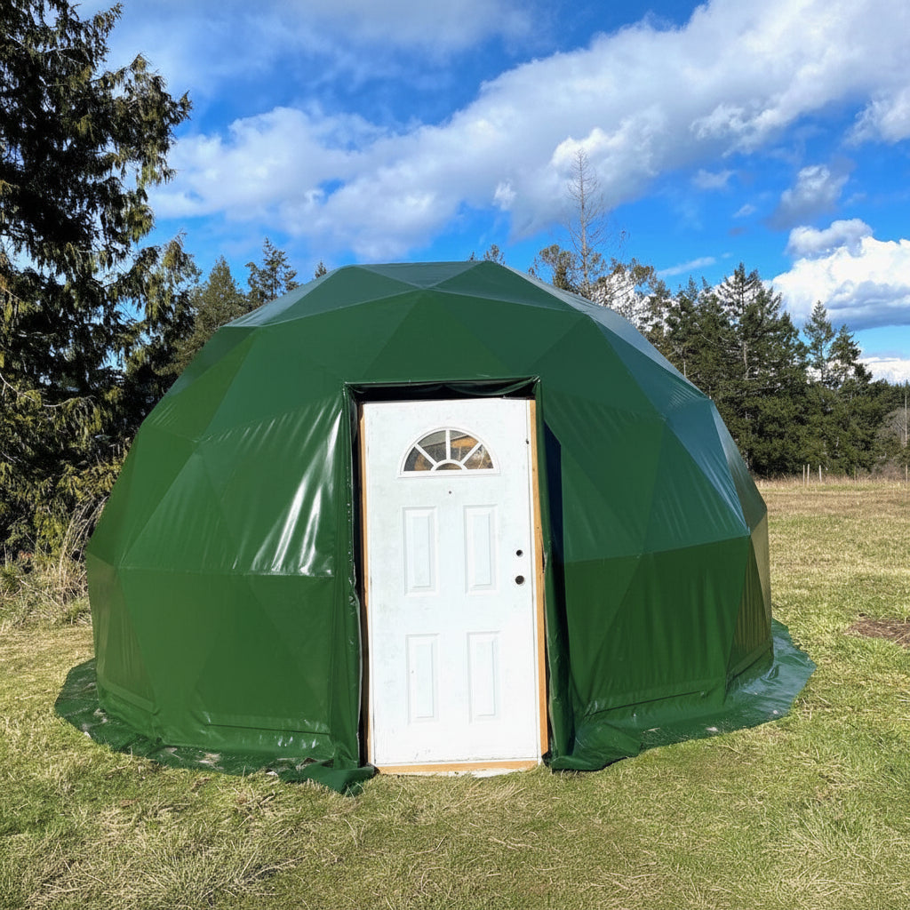 4-Season DELUXE Glamping Package Dome - 20'/6m - Phoenix Domes