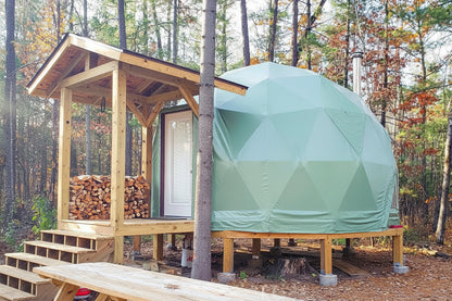 4-Season DELUXE Glamping Package Dome - 20'/6m - Phoenix Domes