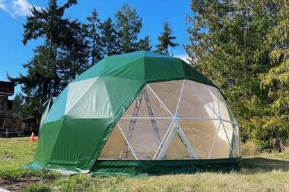 4-Season DELUXE Glamping Package Dome - 26'/8m - Phoenix Domes