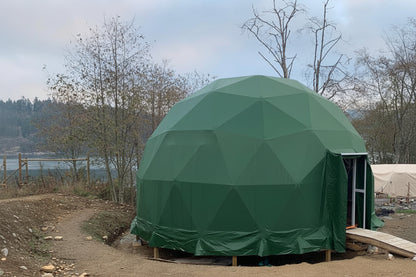 4-Season DELUXE Glamping Package Dome - 26'/8m - Phoenix Domes
