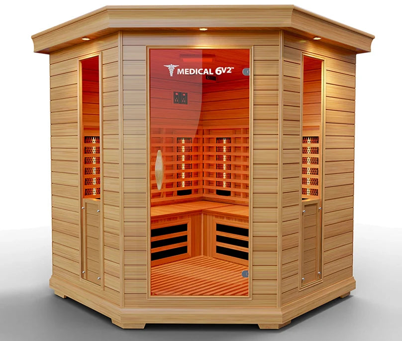 Modern Reform Medical 6 Plus — 6-Person Full-Spectrum Infrared Sauna