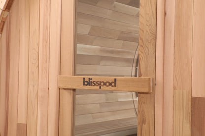 Blisspod Prague — Canadian Red Cedar Outdoor Barrel Sauna