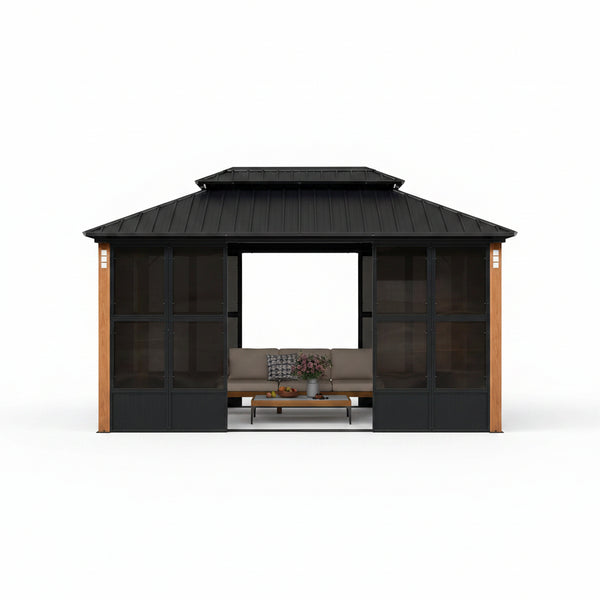 __tsh_featured__ Alora Prestige Premium Hardtop Double Top Outdoor Patio Sola
