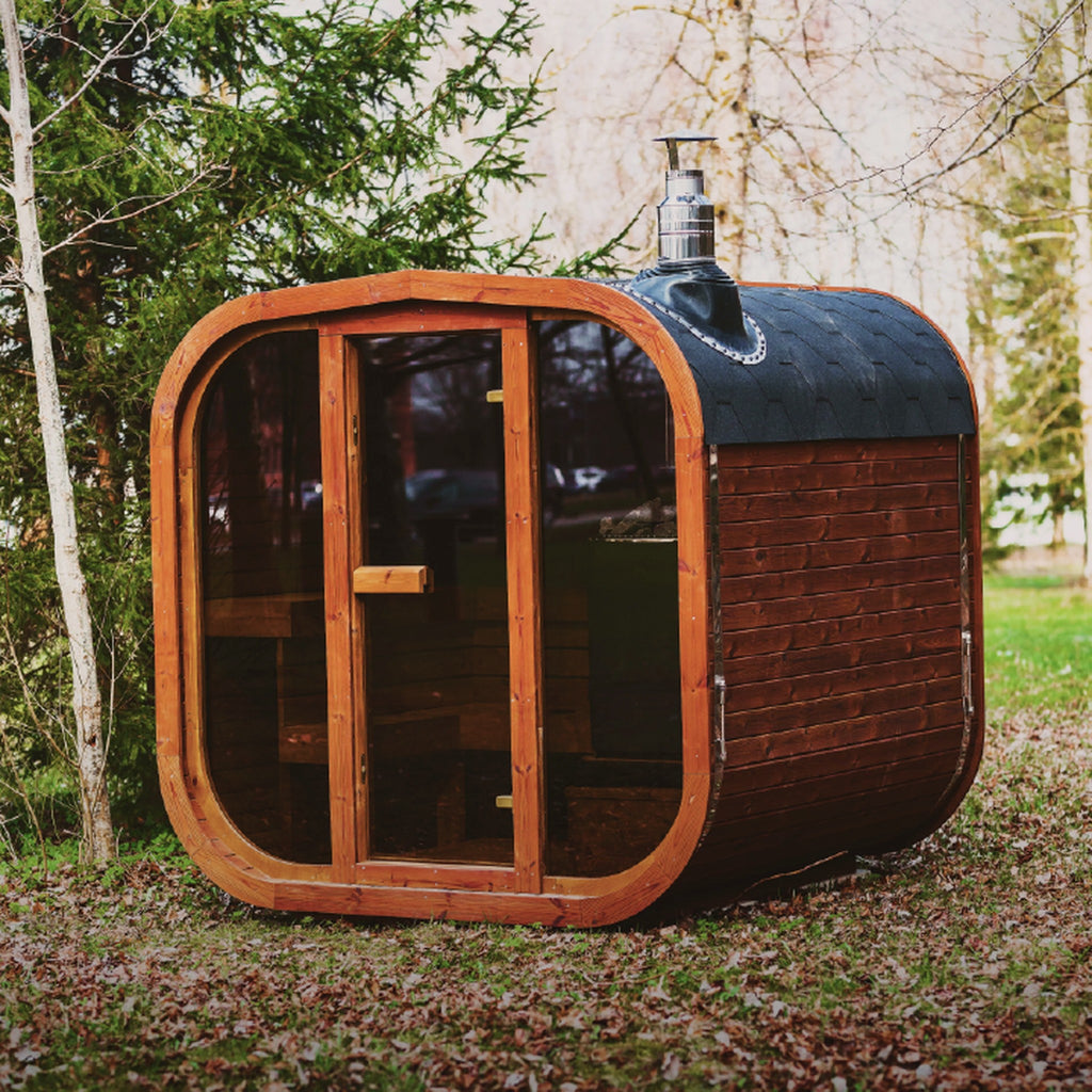 __tsh_featured__ Mande MW20 Outdoor ThermoWood Sauna – Premium Backyard Relax