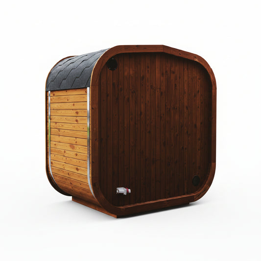 __tsh_featured__ Mande MW20 — Outdoor ThermoWood Barrel Sauna