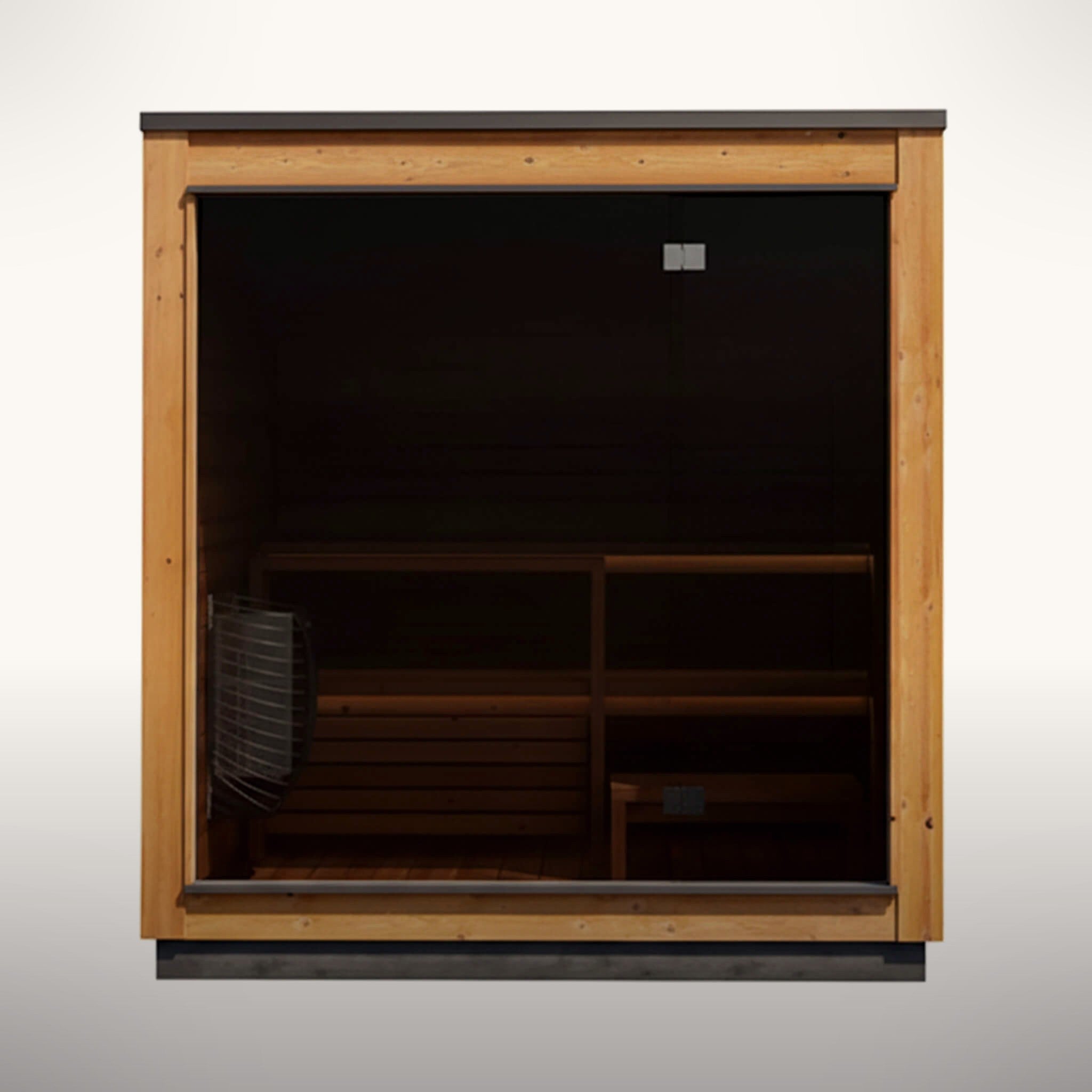 __tsh_featured__ ThermaSol Nordic Dawn 4-Person Fully-Assembled Outdoor Sauna