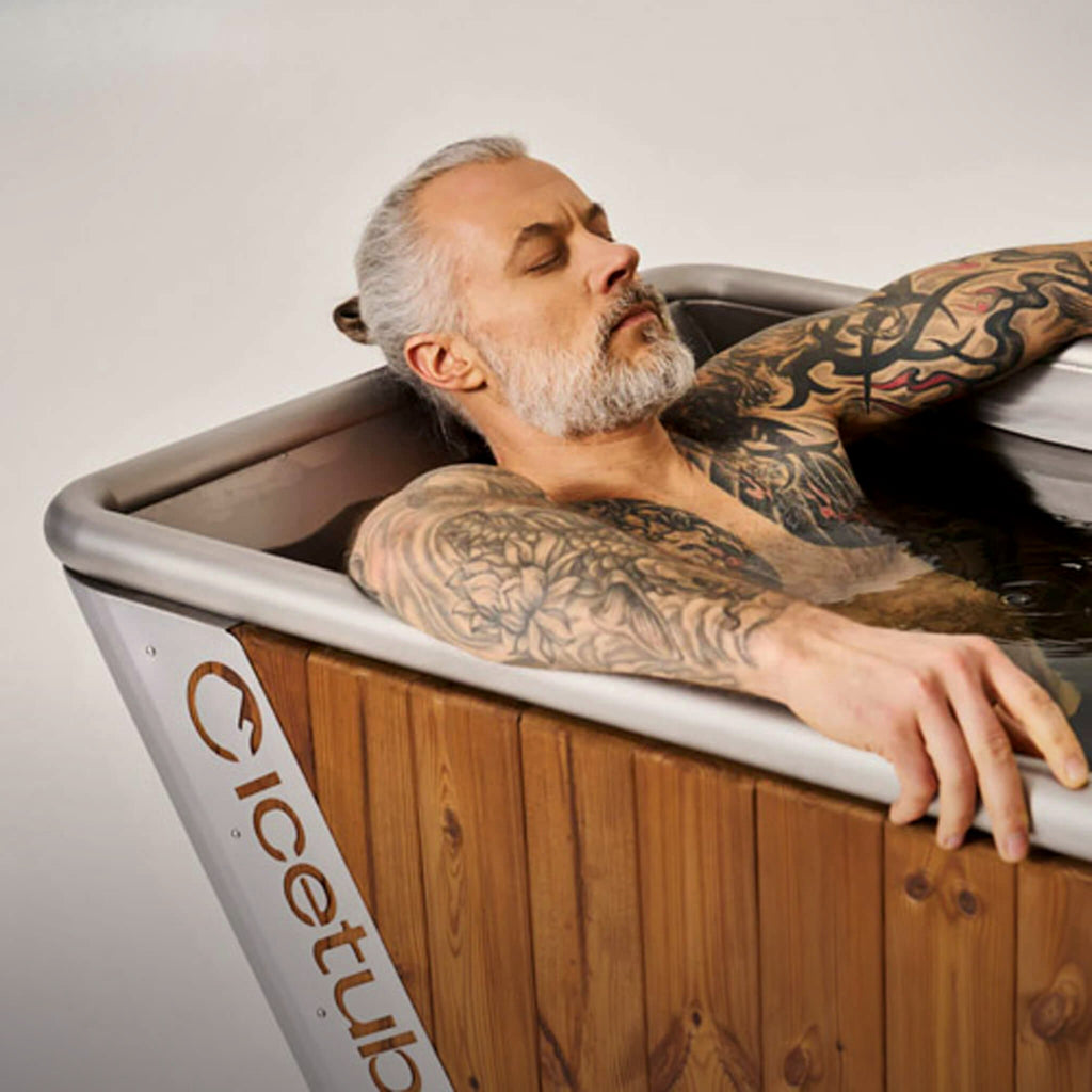 __tsh_featured__ Icetubs IceBath Thermowood And Stainless Steel Cold Therapy 