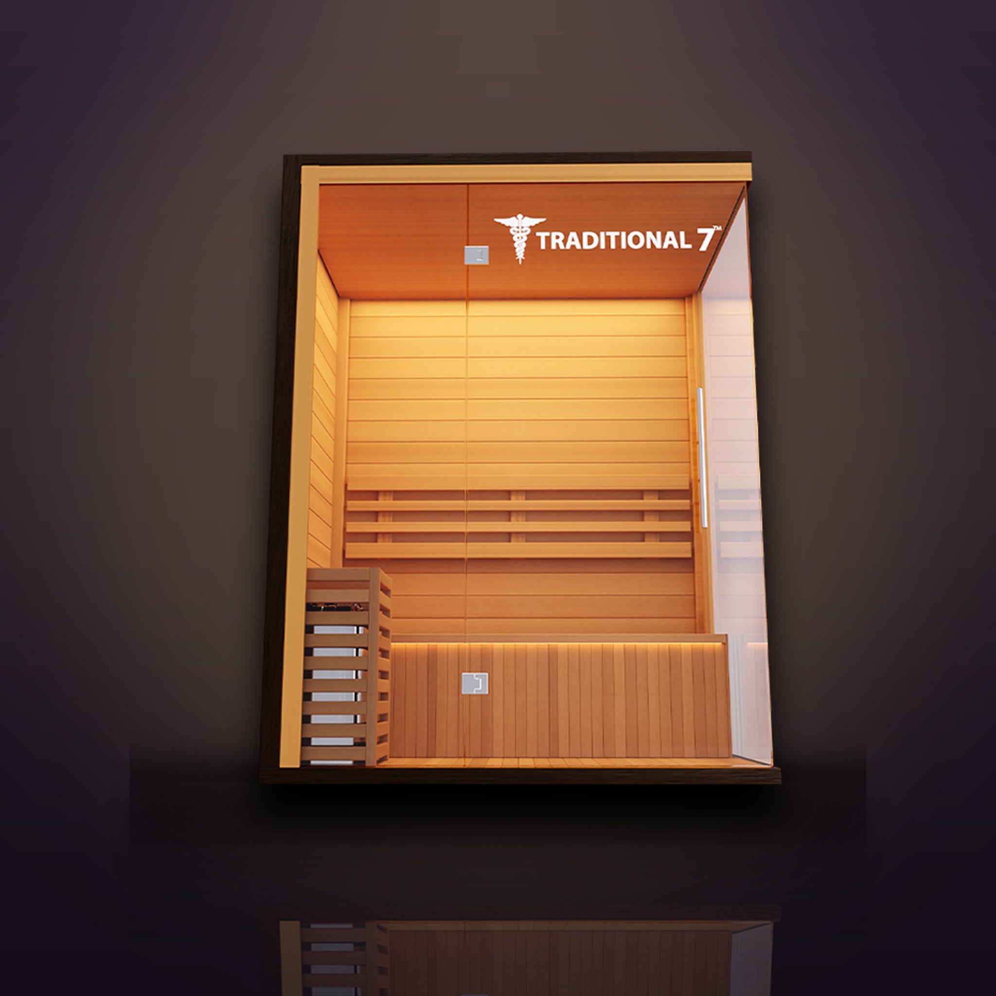 __tsh_featured__ 3 Person Home Steam Sauna | Traditional 7™