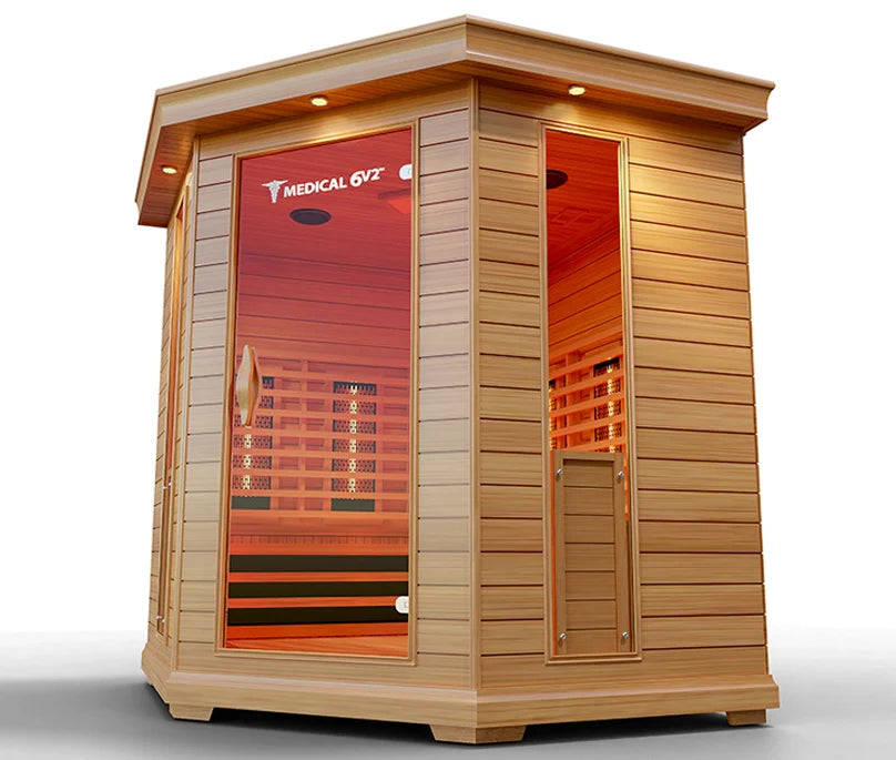 Modern Reform Medical 6 Plus — 6-Person Full-Spectrum Infrared Sauna