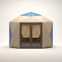 Outdoor Studio Pod Built for Creative Spaces, Weather-Resistant Materials, Contemporary Design, Multi-Use — Studio Shot