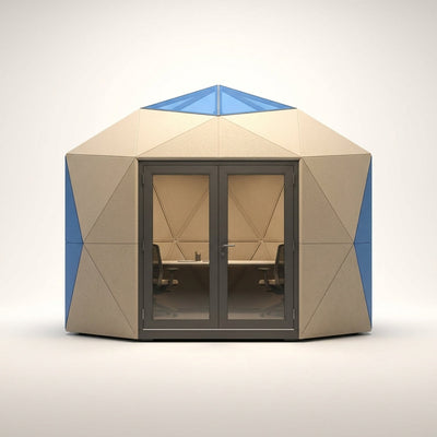 Outdoor Studio Pod Built for Creative Spaces, Weather-Resistant Materials, Contemporary Design, Multi-Use
