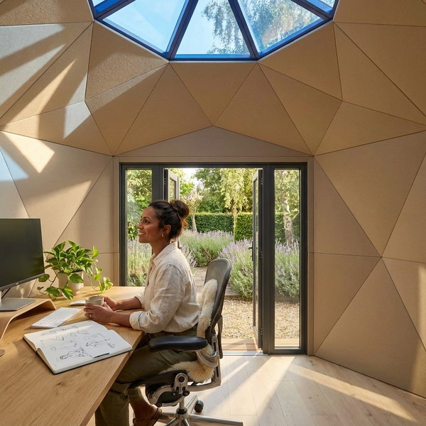 Outdoor Studio Pod Built for Creative Spaces, Weather-Resistant Materials, Contemporary Design, Multi-Use