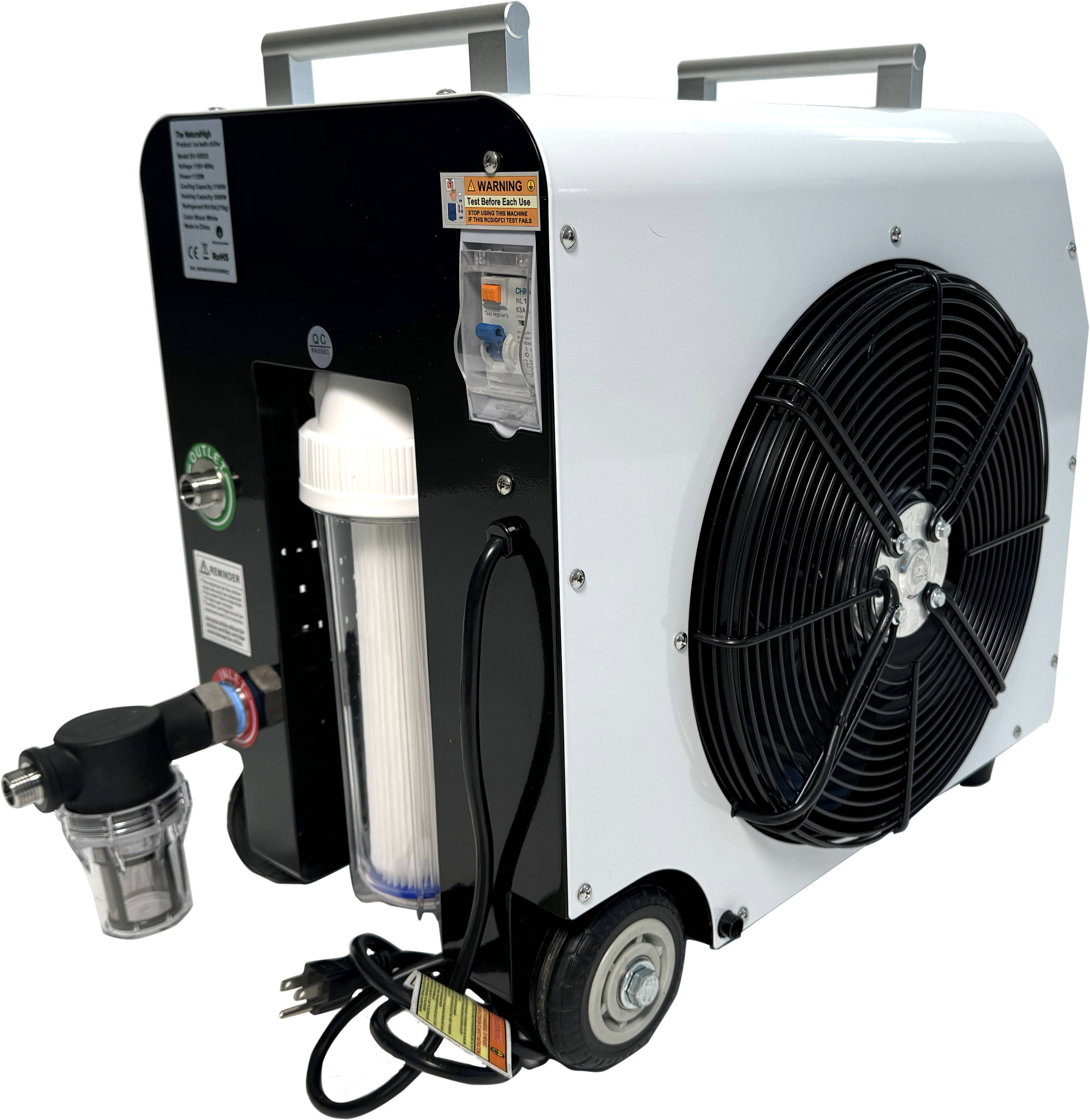 Natural High Premier — Acrylic Cold Plunge & Chiller