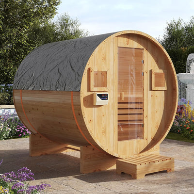 Outdoor Traditional Barrel Sauna