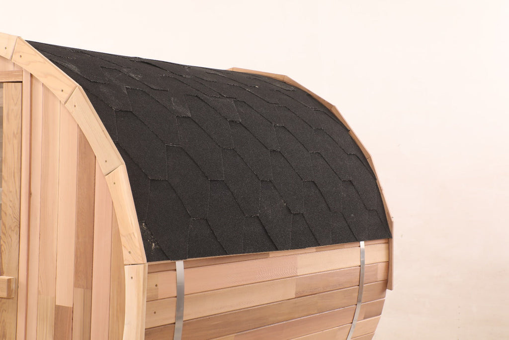 Blisspod Prague — Canadian Red Cedar Outdoor Barrel Sauna
