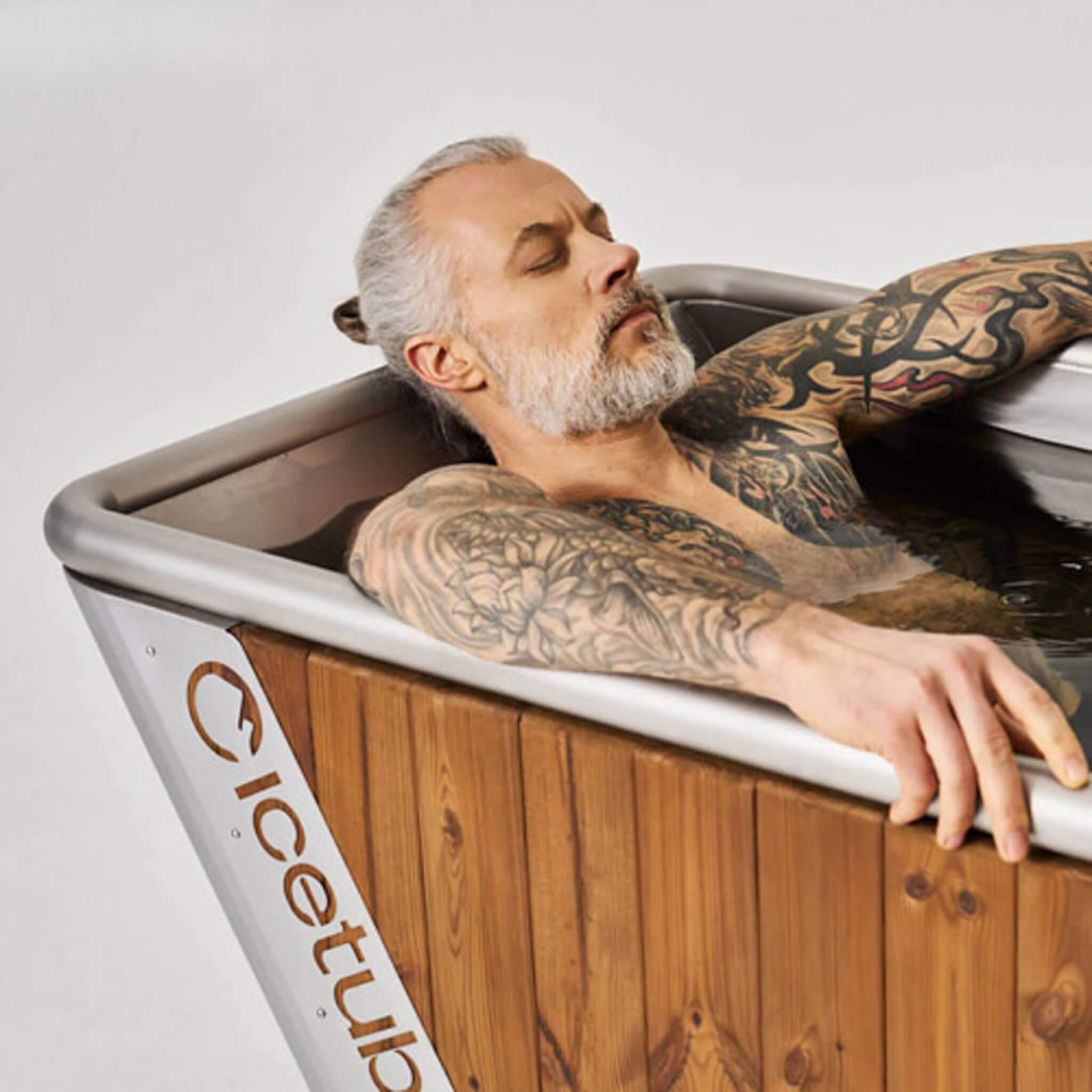 Icetubs IceBath — Thermowood & Stainless Cold Plunge