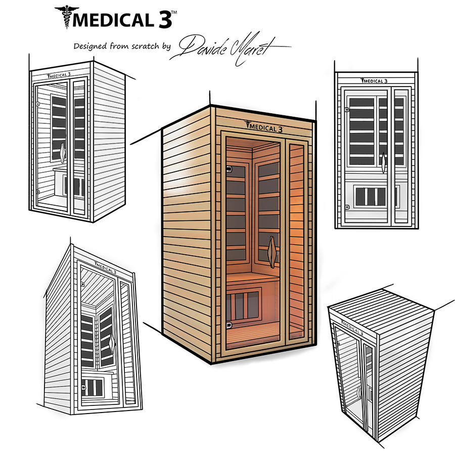 Modern Reform Medical 3 — Personal Full-Spectrum Infrared Sauna