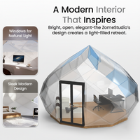 Outdoor Studio Pod Built for Creative Spaces, Weather-Resistant Materials, Contemporary Design, Multi-Use