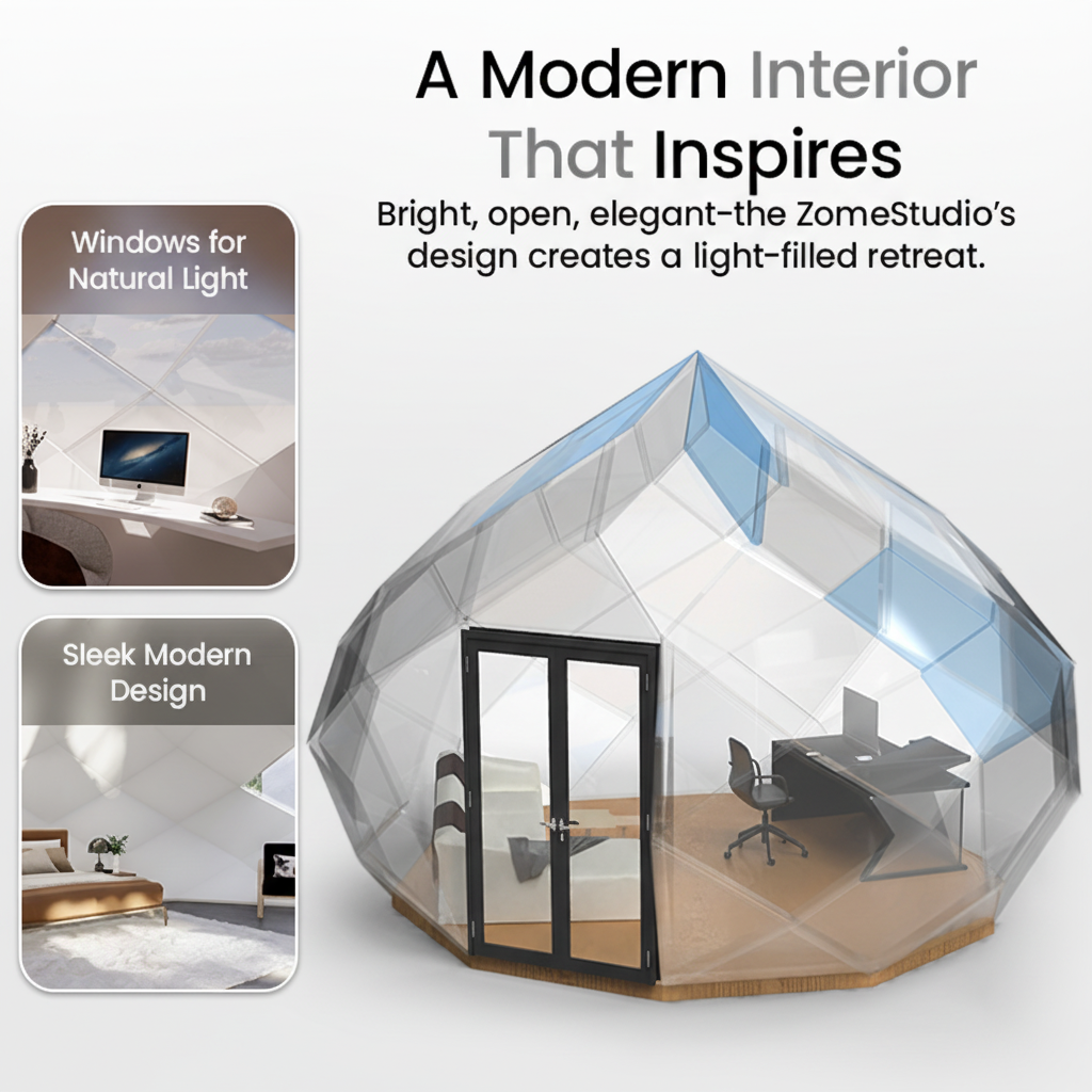 Zomes Office — Outdoor Office Pod
