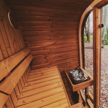 Mande MW20 — Outdoor ThermoWood Barrel Sauna