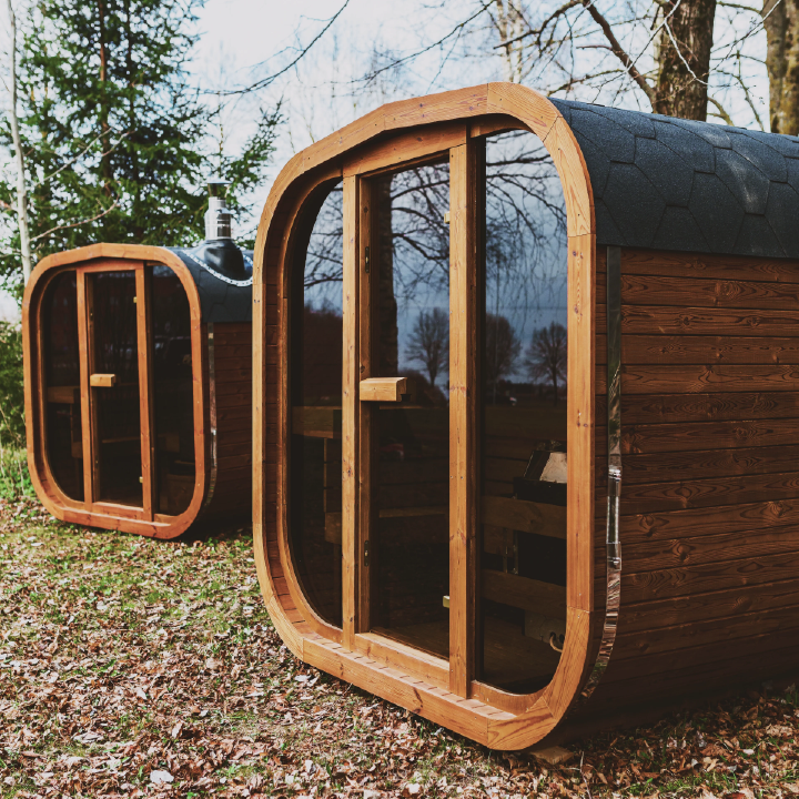 Mande MW20 — Outdoor ThermoWood Barrel Sauna