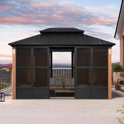 Alora Prestige — Hardtop Double-Top Patio Sunroom