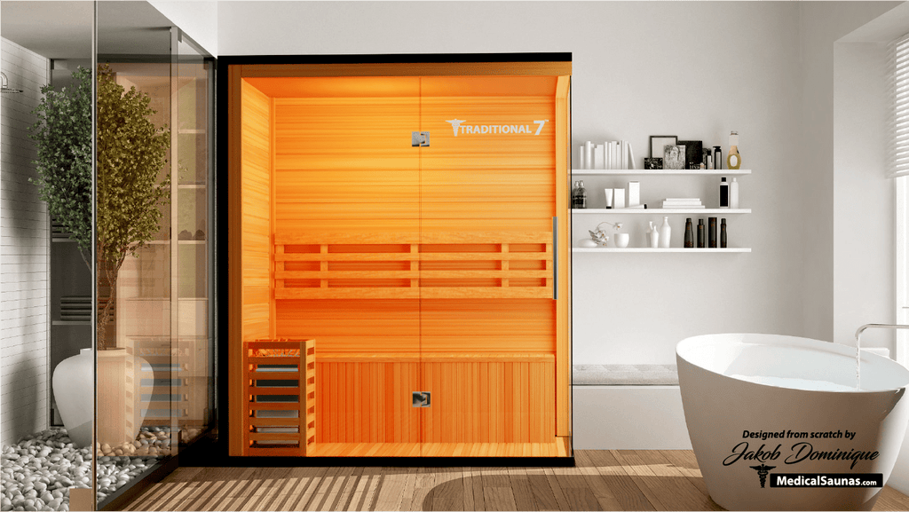 Modern Reform Traditional 7 — 3-Person Steam Sauna