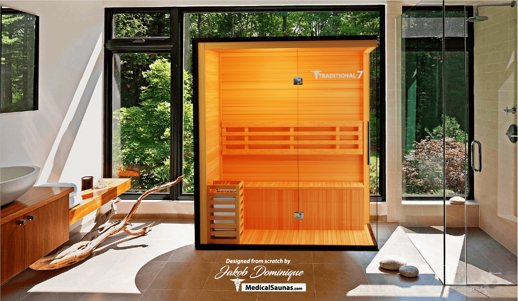 Modern Reform Traditional 7 — 3-Person Steam Sauna