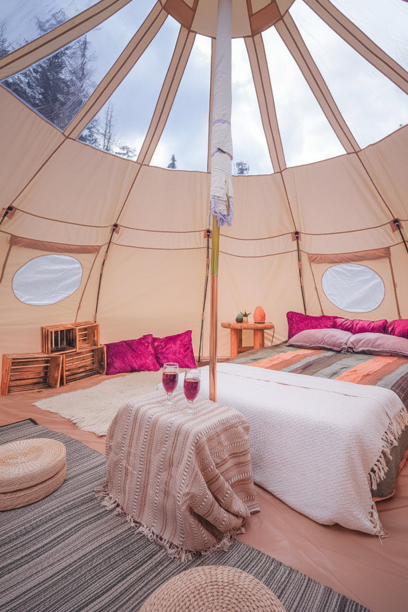 Teardrop Stargazer Glamping Tent - Phoenix Domes
