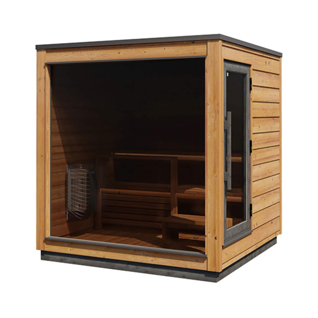 ThermaSol Nordic Dawn — 4-Person Outdoor Sauna Cabin