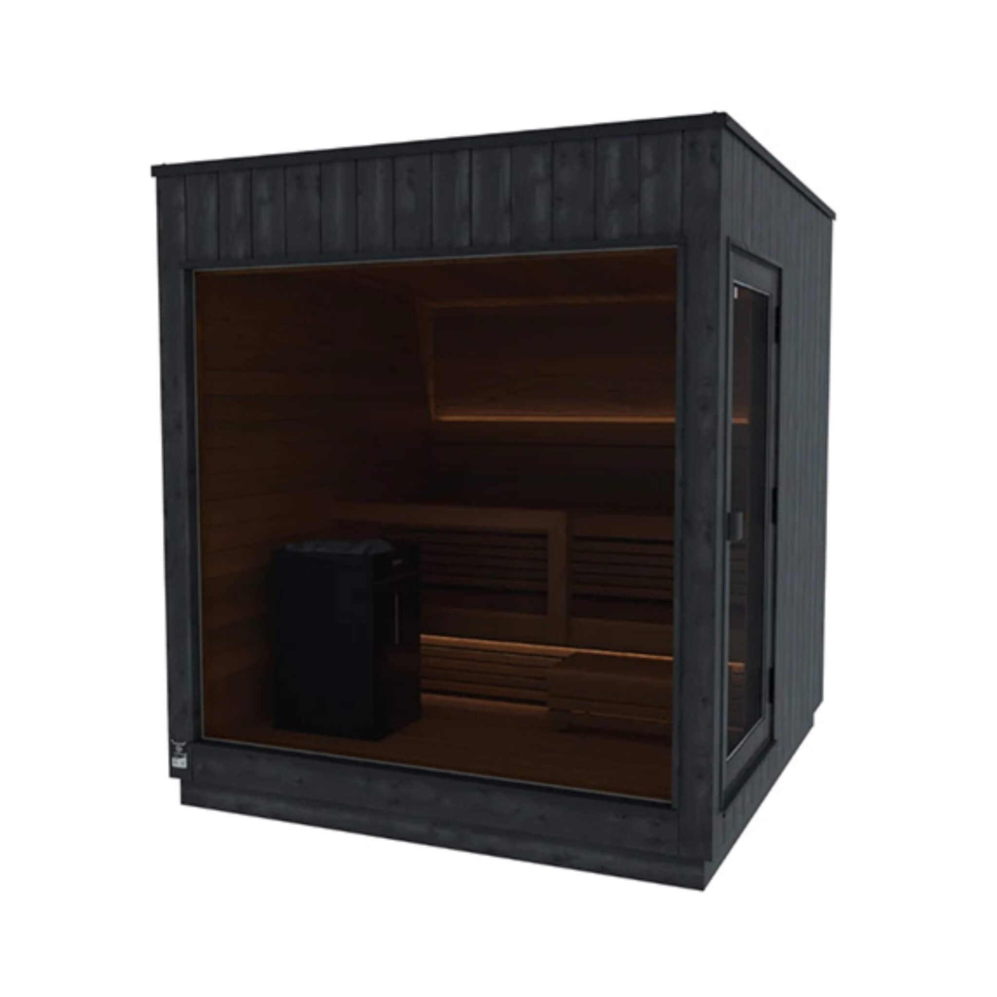 ThermaSol Nordic Misty — 2–5 Person Outdoor Sauna Cabin