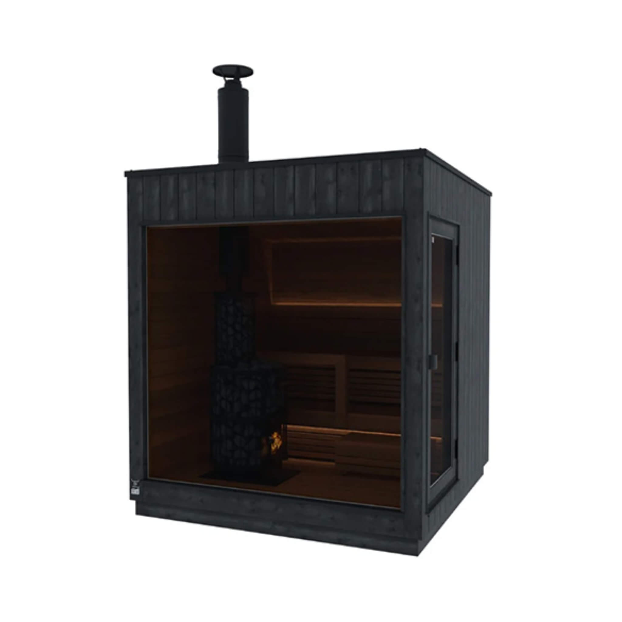 ThermaSol Nordic Misty — 2–5 Person Outdoor Sauna Cabin