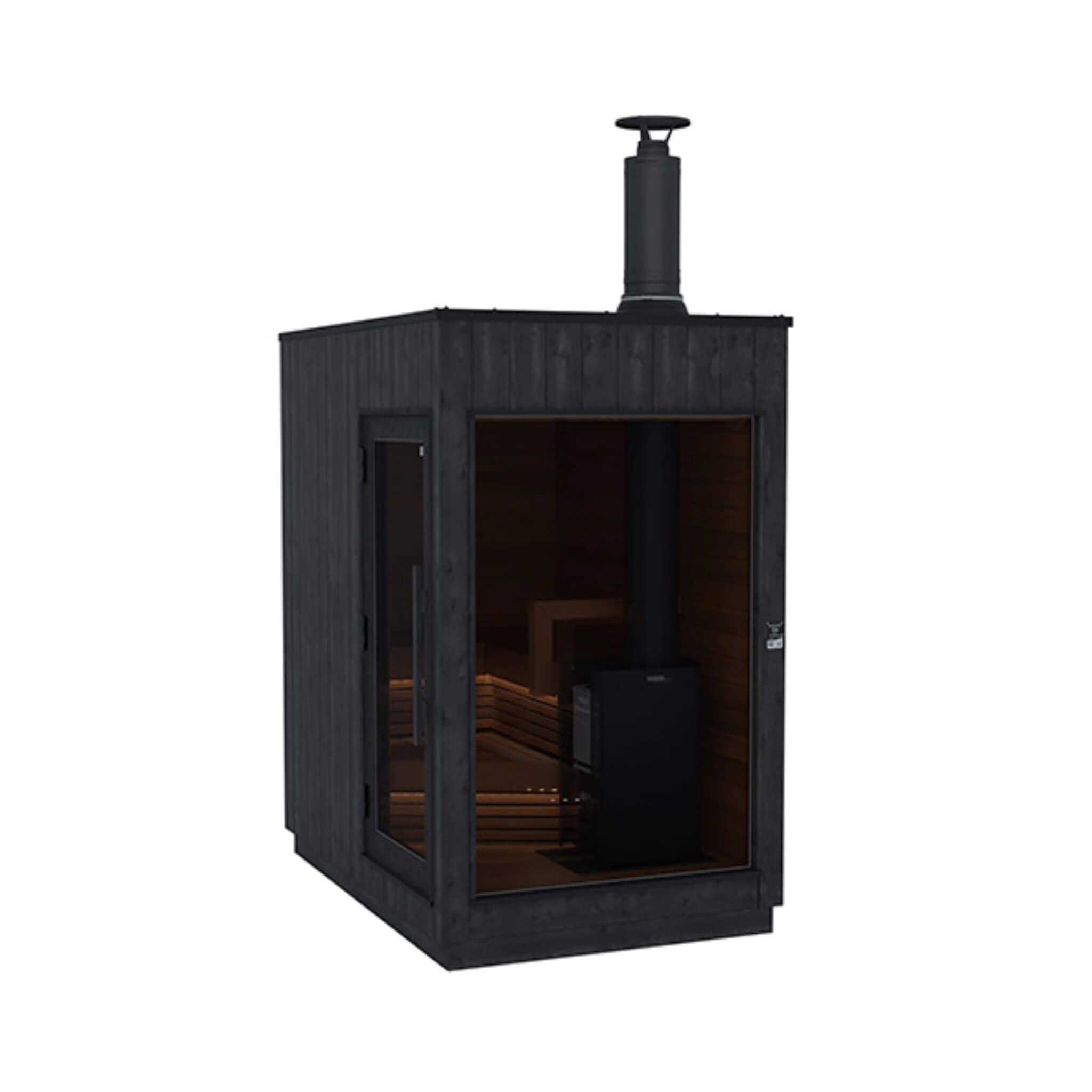 ThermaSol Nordic Misty — 2–5 Person Outdoor Sauna Cabin