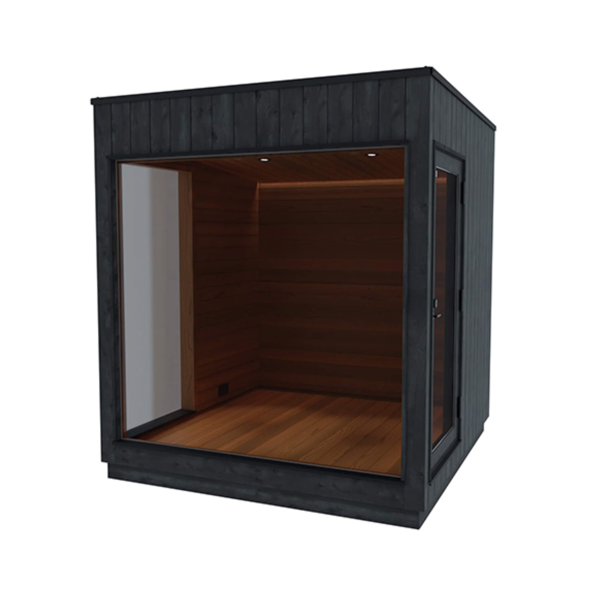 ThermaSol Nordic Misty Lounge — Outdoor Sauna Cabin