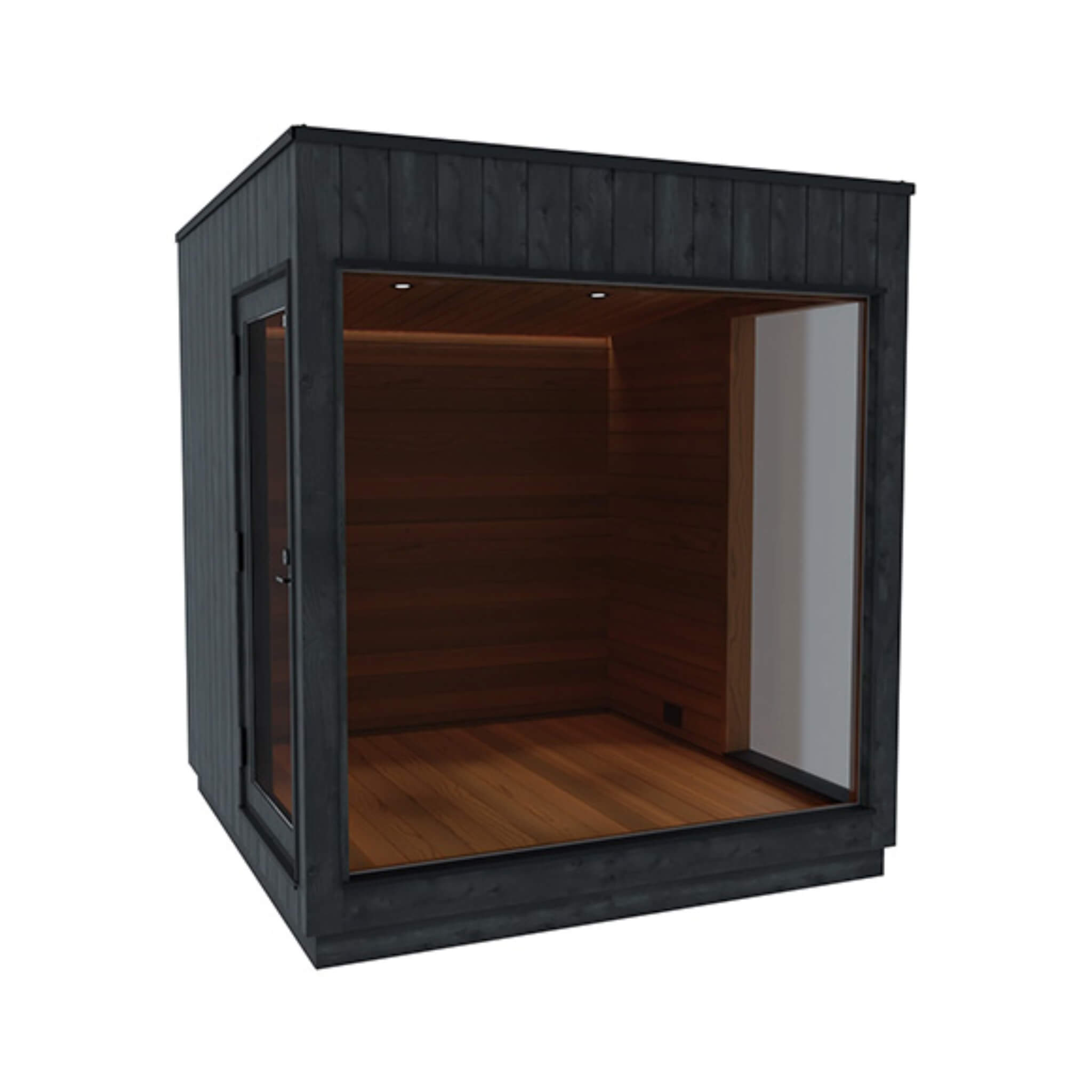 ThermaSol Nordic Misty Lounge — Outdoor Sauna Cabin