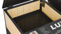Acrylic Cold Plunge Tub Built for Full Immersion, LUX Chiller System, Insulated Walls, Adjustable Jets