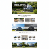 Outdoor Studio Pod Built for Creative Spaces, Weather-Resistant Materials, Contemporary Design, Multi-Use