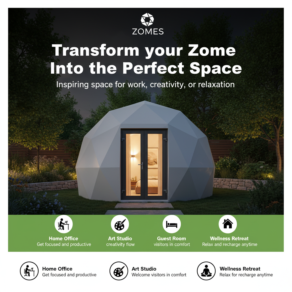 Zomes Office — Outdoor Office Pod