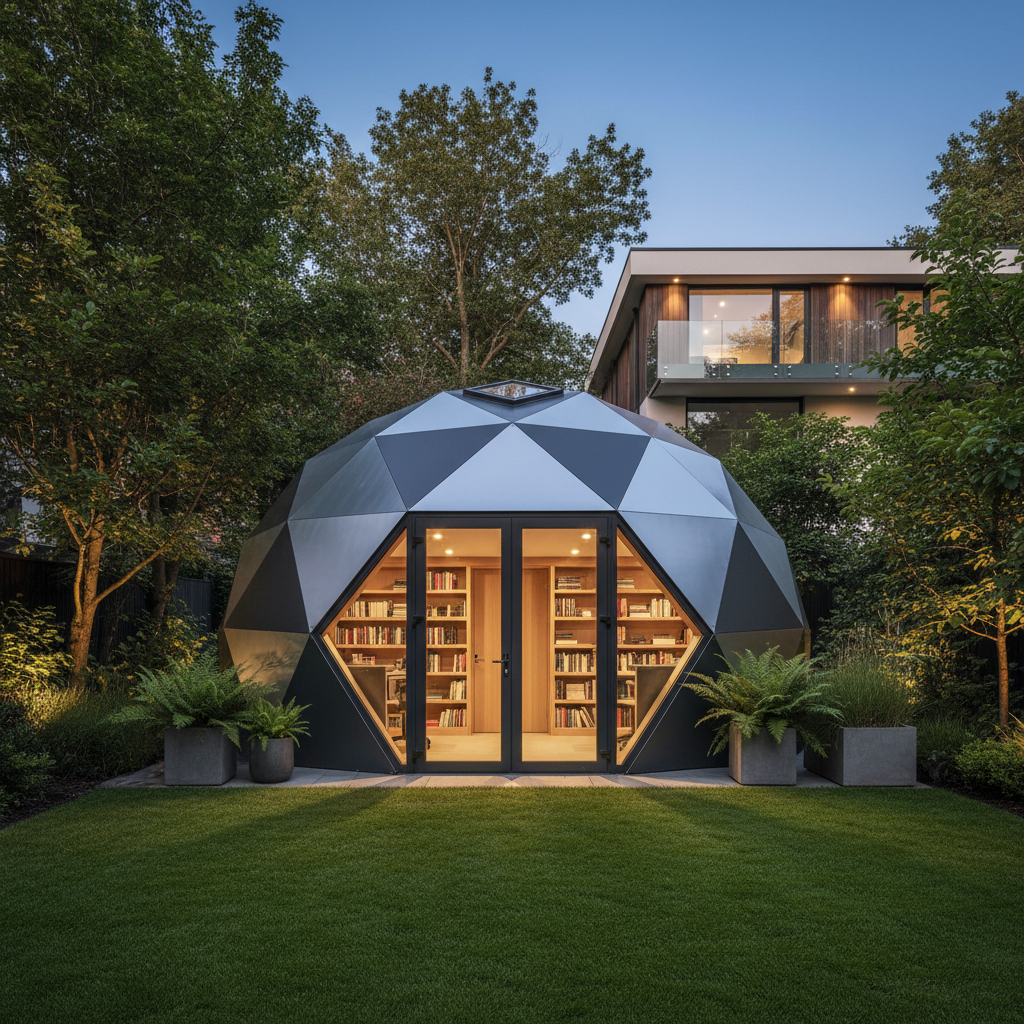 Zomes Pod — 120 sq ft Outdoor Office Pod